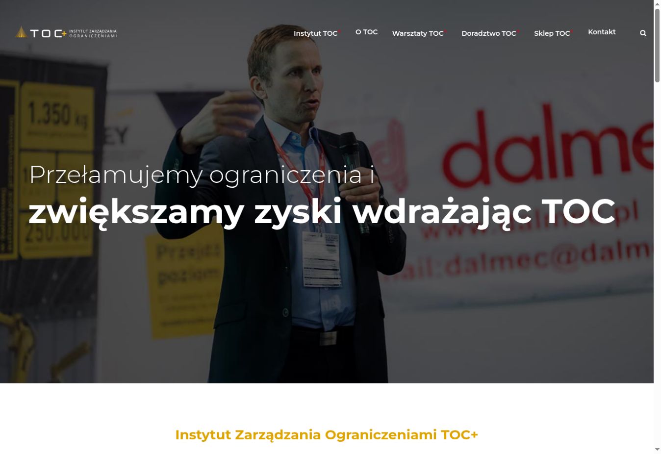 Instytut Zarządzania Ograniczeniami – oferta szkoleń i wdrożeń